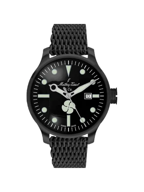 Mathey Tissot Elica mesh-strap 43mm watch