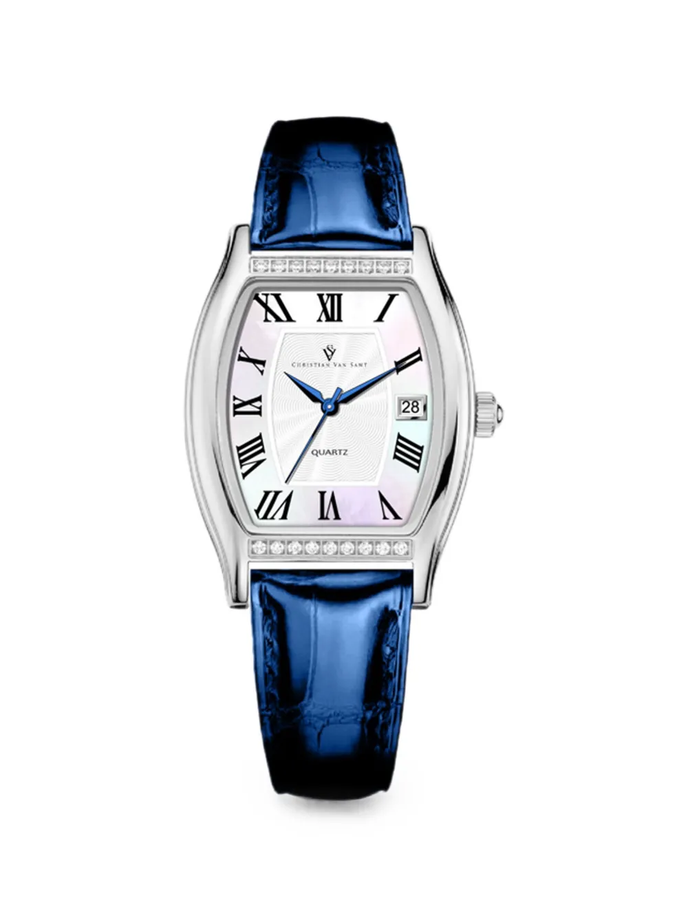 CHRISTIAN VAN SANT Gemma 34mm watch - Bianco