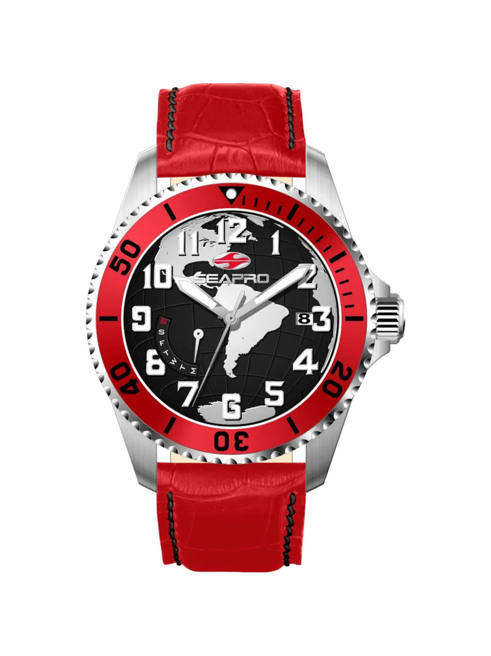 SEAPRO Orologio Voyager 42mm - Nero