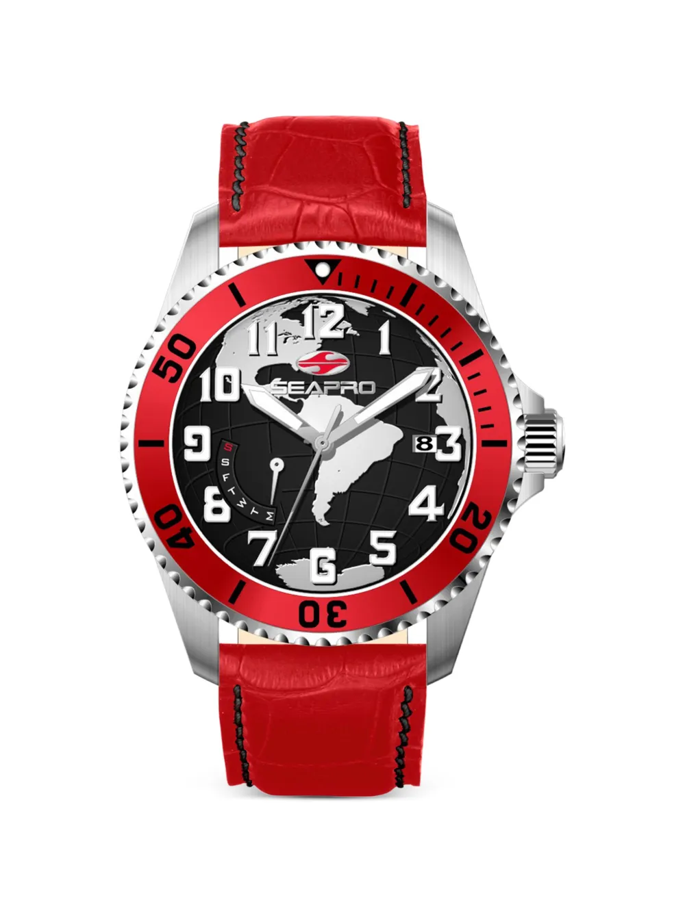SEAPRO Orologio Voyager 42mm - Nero