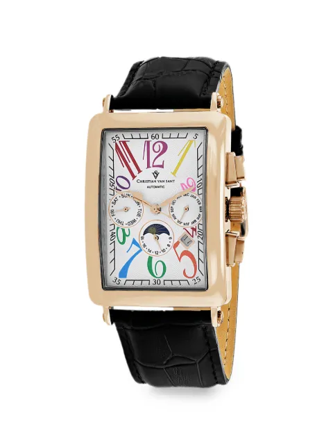 CHRISTIAN VAN SANT Prodigy rectangle-case 52mm watch