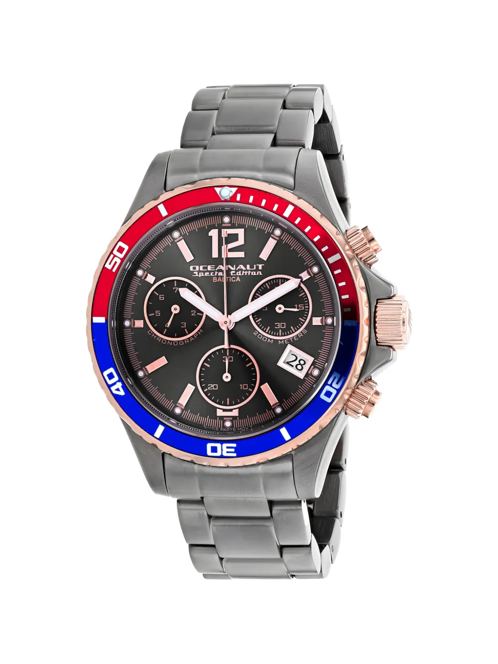 OCEANAUT Baltica Special Edition 43mm watch - Nero