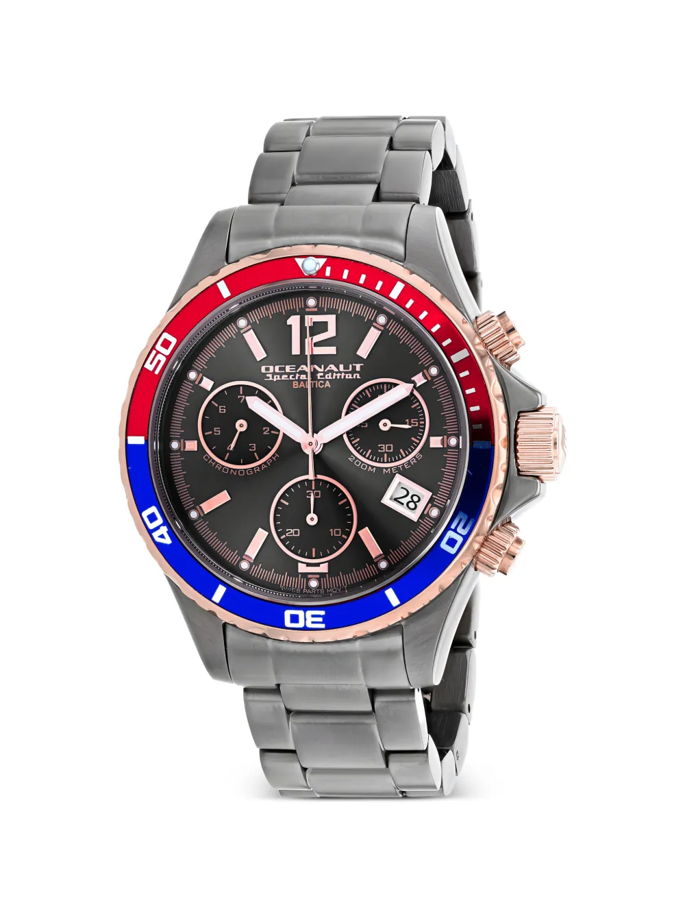 OCEANAUT Baltica Special Edition 43mm watch - Nero