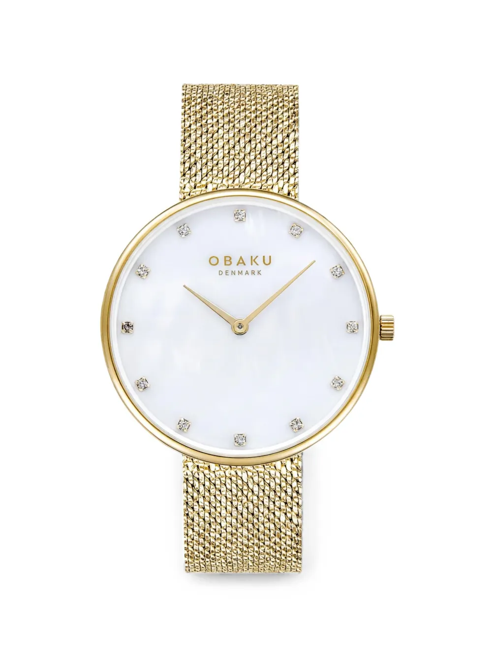 OBAKU Orologio Glans 36mm - Bianco