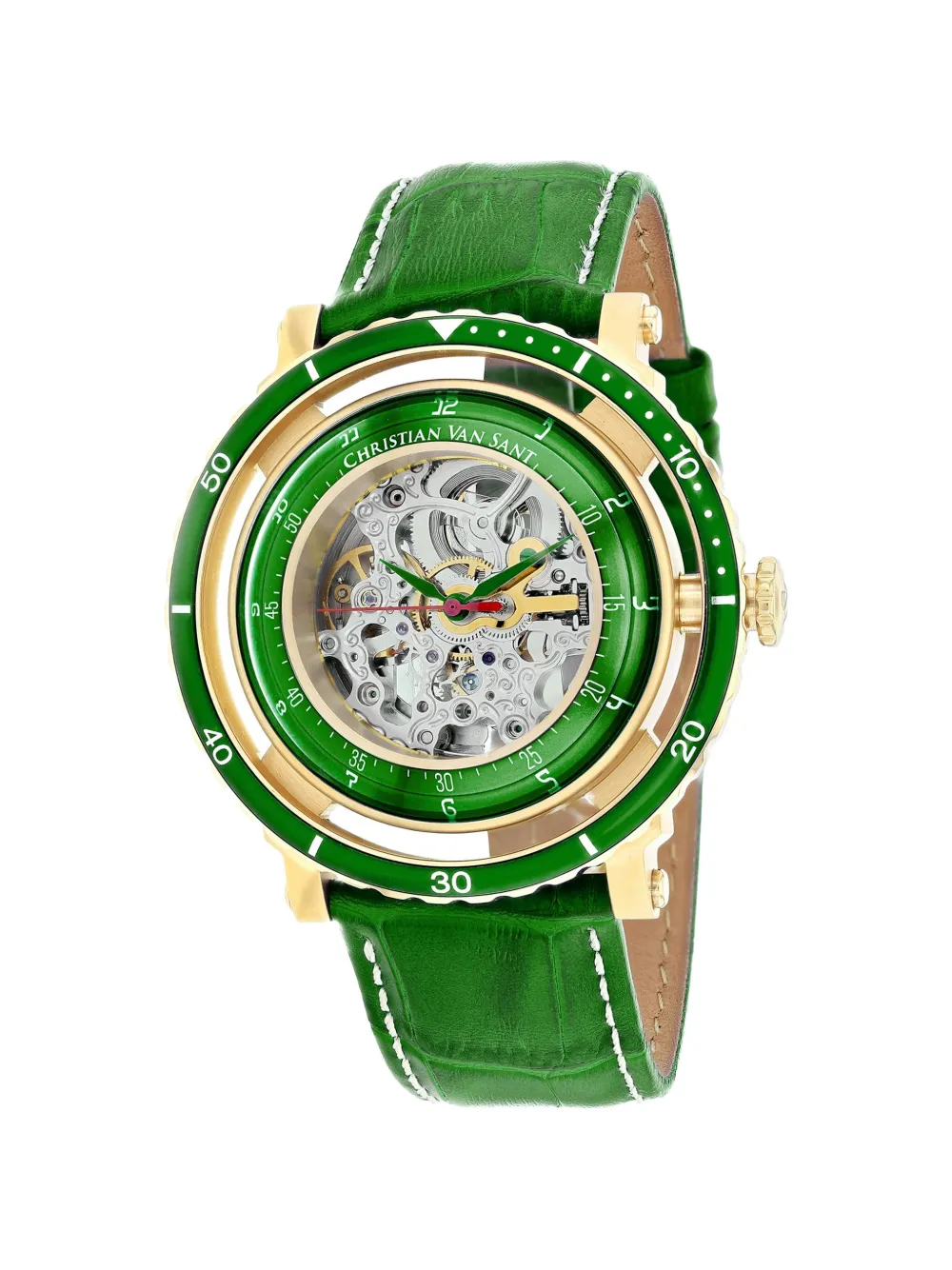 CHRISTIAN VAN SANT Dome 45mm watch - Verde
