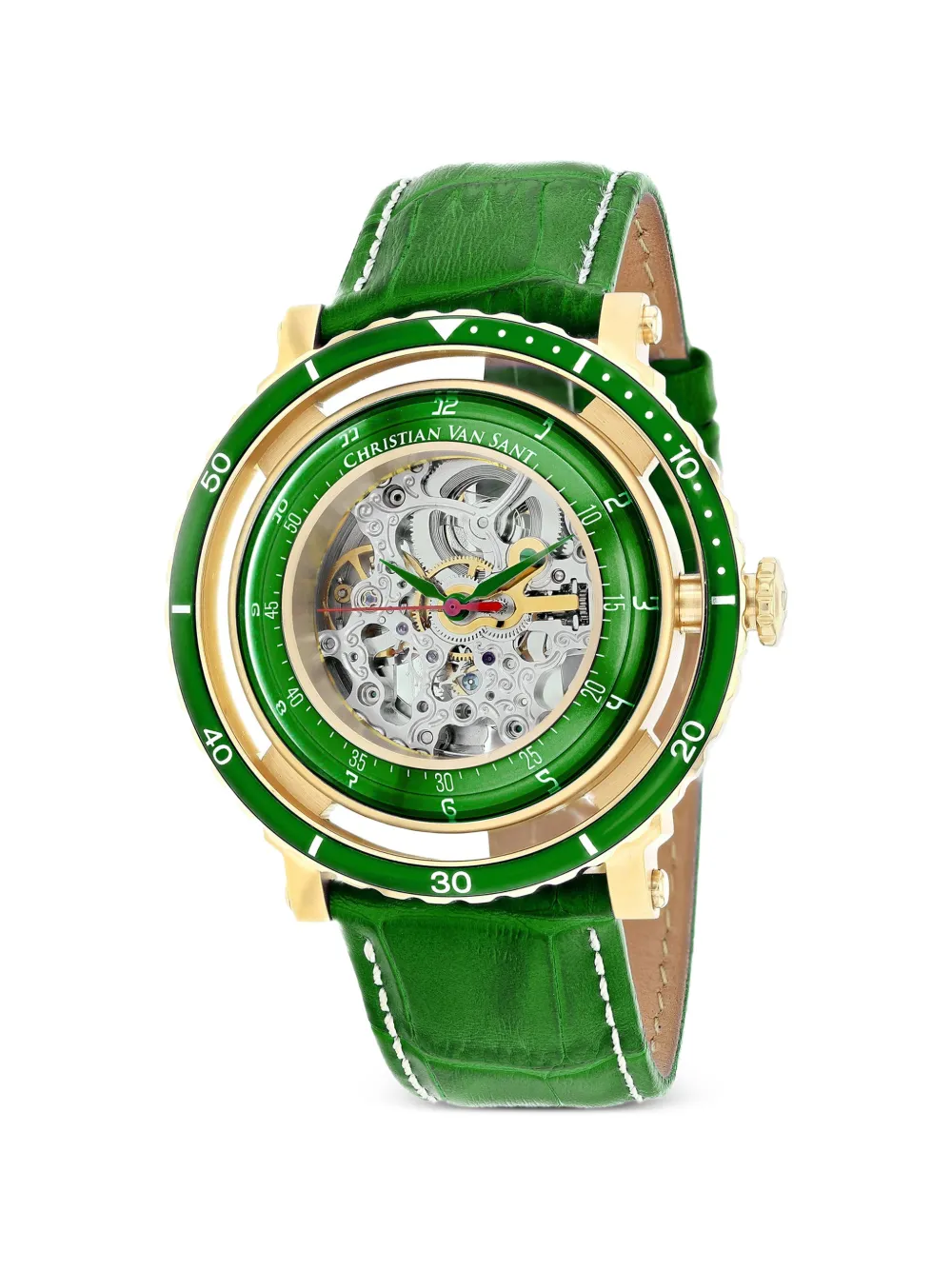 CHRISTIAN VAN SANT Dome 45mm watch - Verde