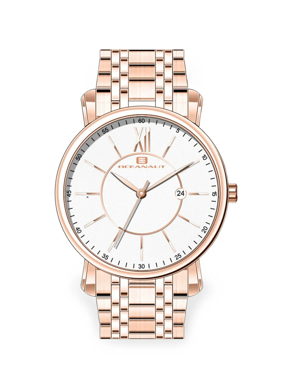 OCEANAUT Expedition 46mm watch - Bianco