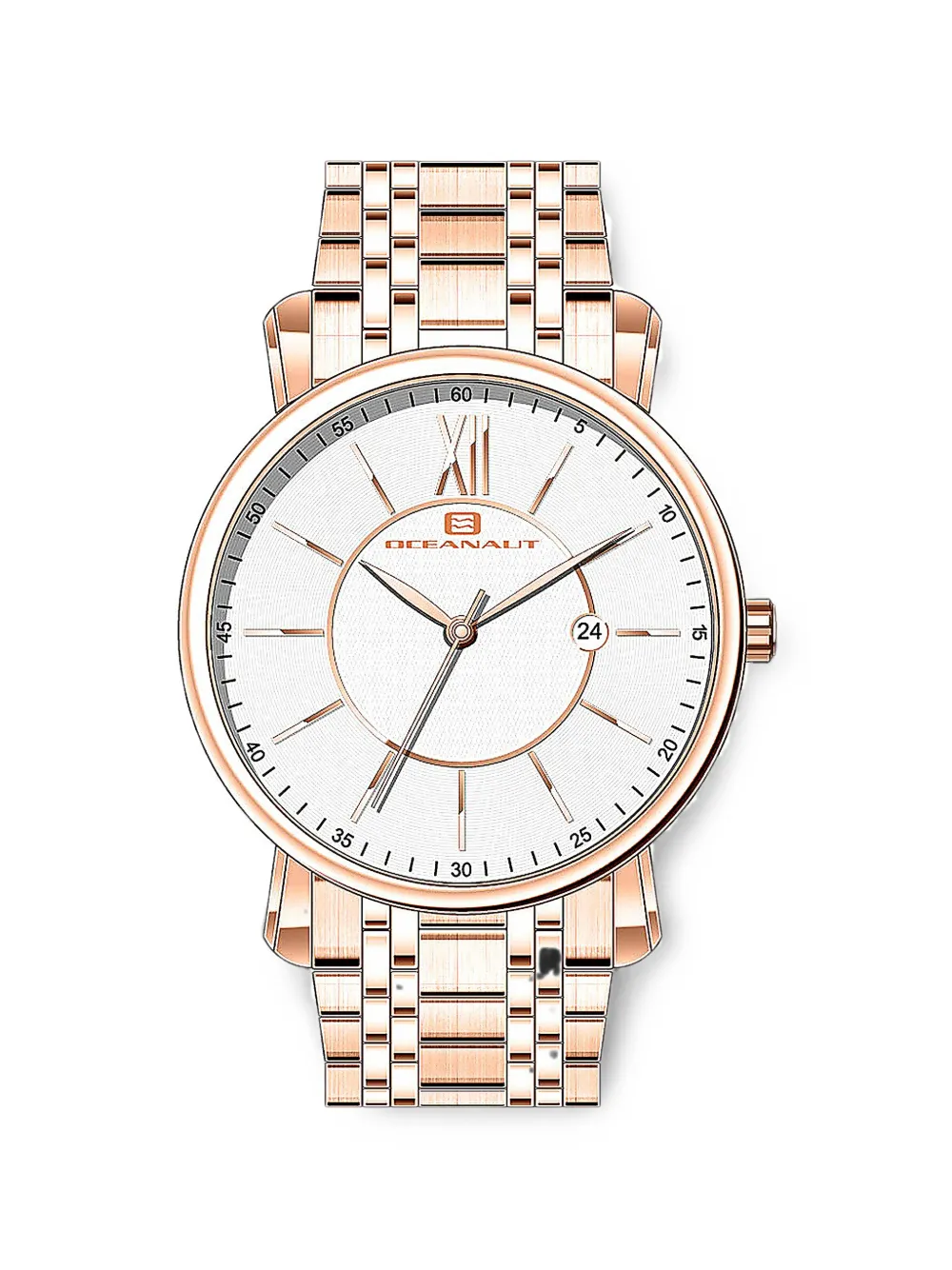 OCEANAUT Expedition 46mm watch - Bianco