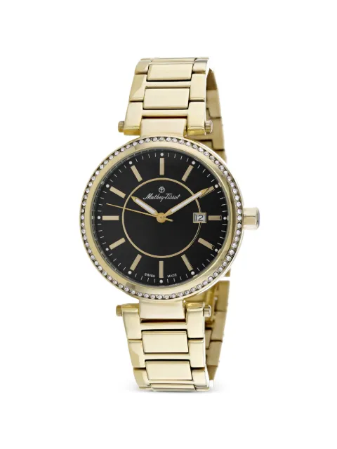 Mathey Tissot reloj Classic de 39 mm con detalles de cristal