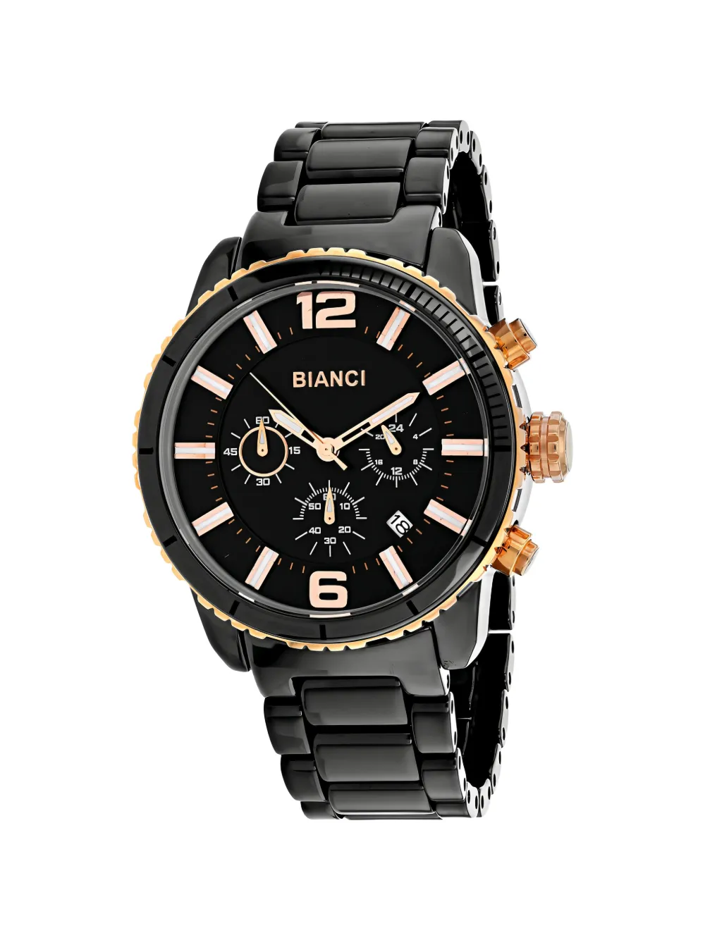 Roberto Bianci Amadeo 44mm watch - Nero
