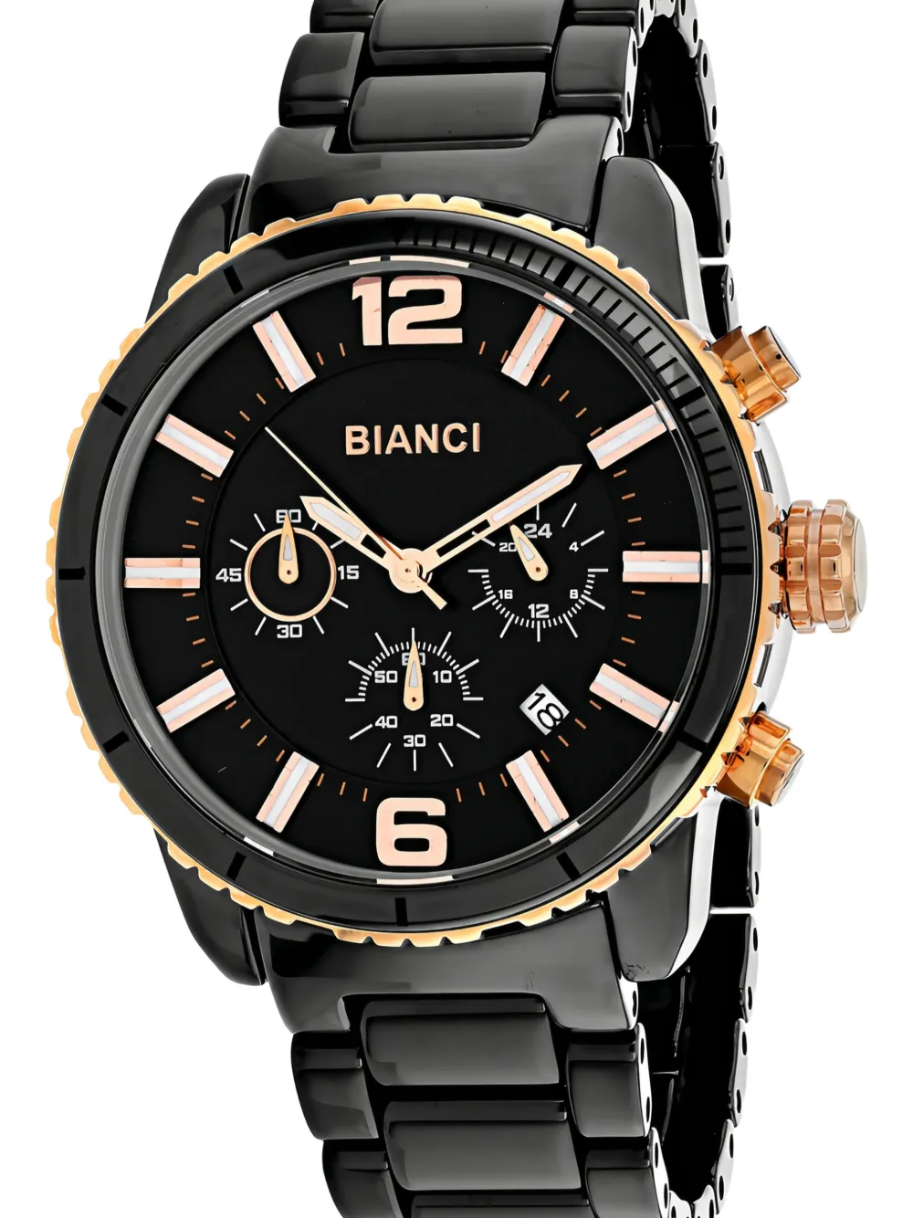  Roberto Bianci Montre Amadeo 44 Mm - Noir 