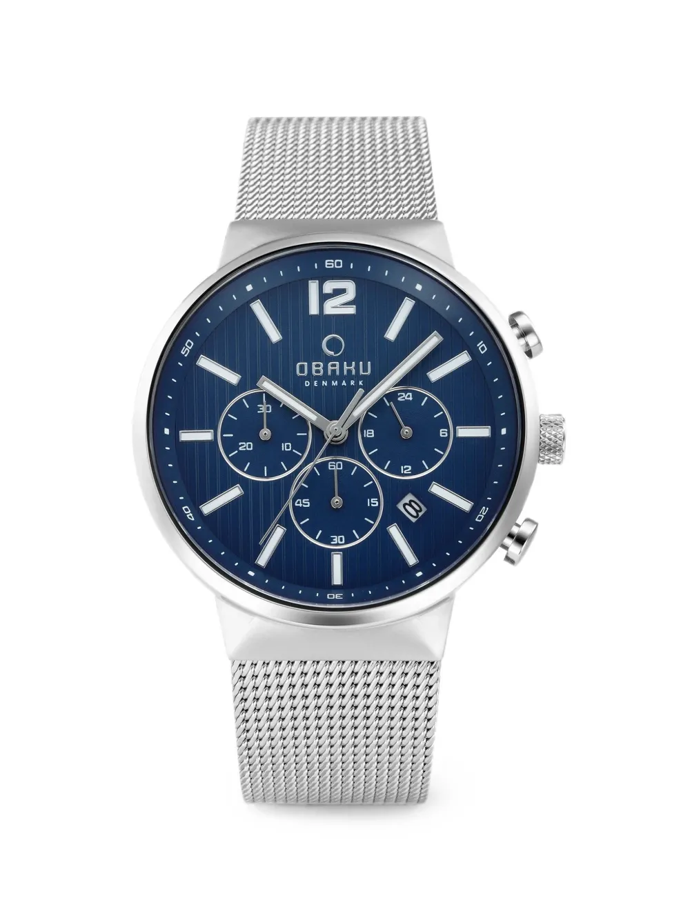 OBAKU Storm 42mm watch - Blu