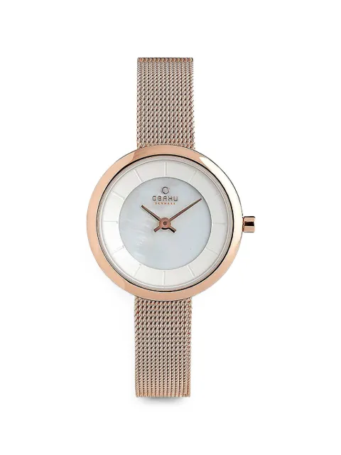 OBAKU Stille mesh-bracelet 26mm watch