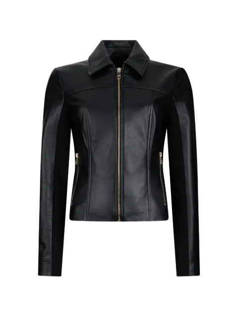 LIU JO zip-up leather jacket