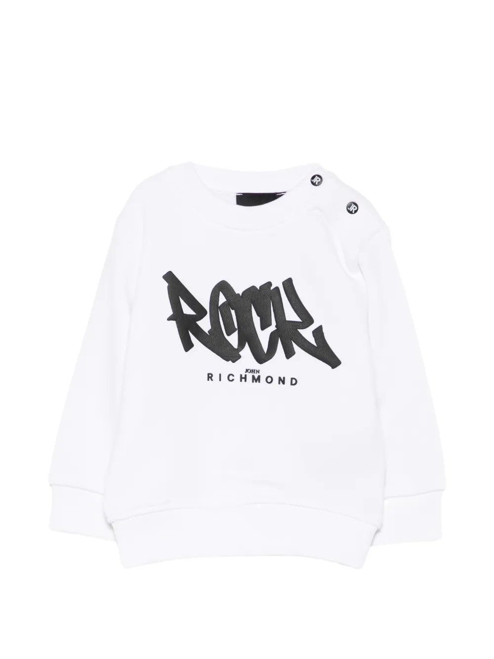 John Richmond Junior graphic-print sweatshirt - Bianco