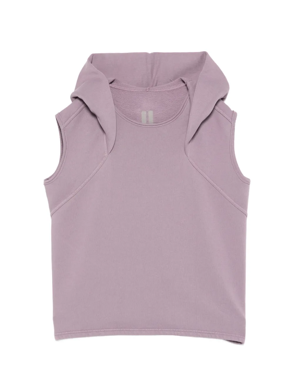 Rick Owens Kids hooded sleeveless top - Viola