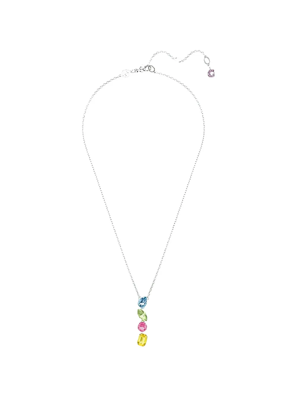 Swarovski Gema crystal necklace - Silber