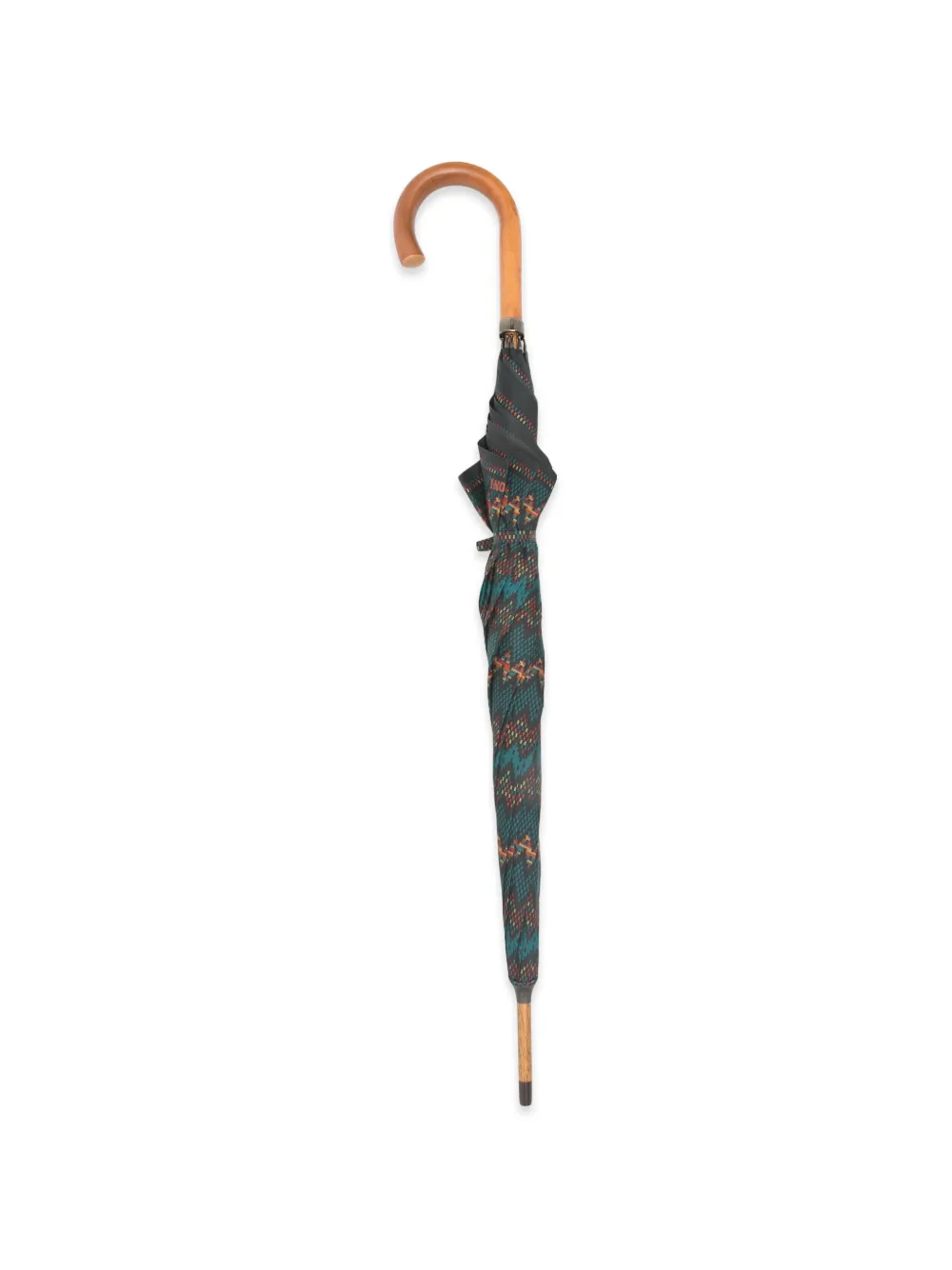 Missoni Pre-Owned 1980s geometric-print umbrella - Blu