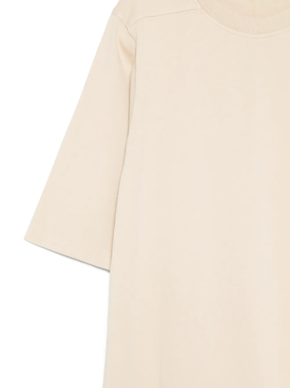 Rick Owens Kids Jumbo T-shirt met ronde hals Beige