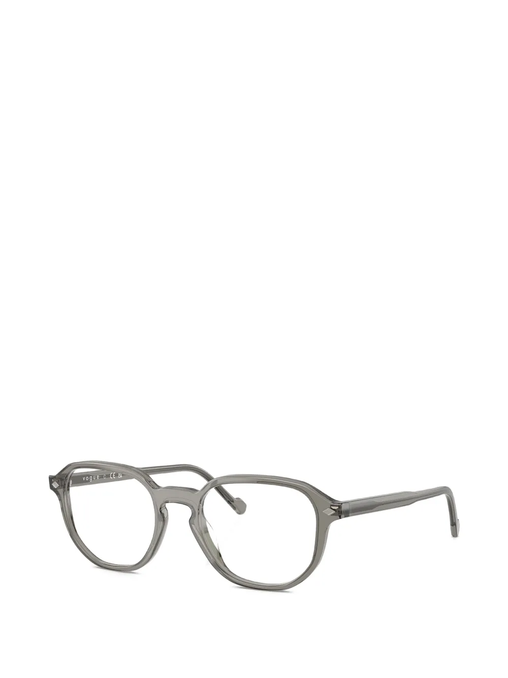  Vogue Eyewear Occhiali Tondi Trasparenti - Grigio 