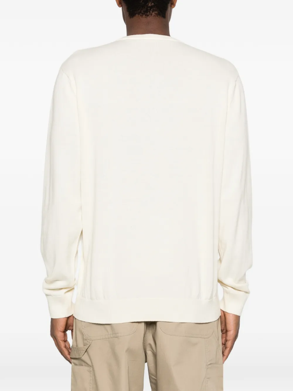 Carhartt WIP Madison trui met geborduurd logo Beige