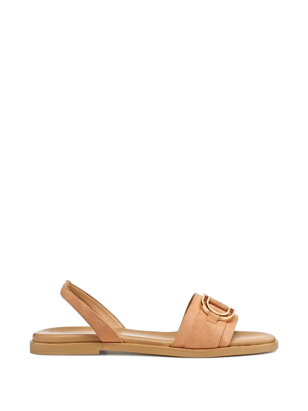 Geox buckle-detail slingback sandals - Nude