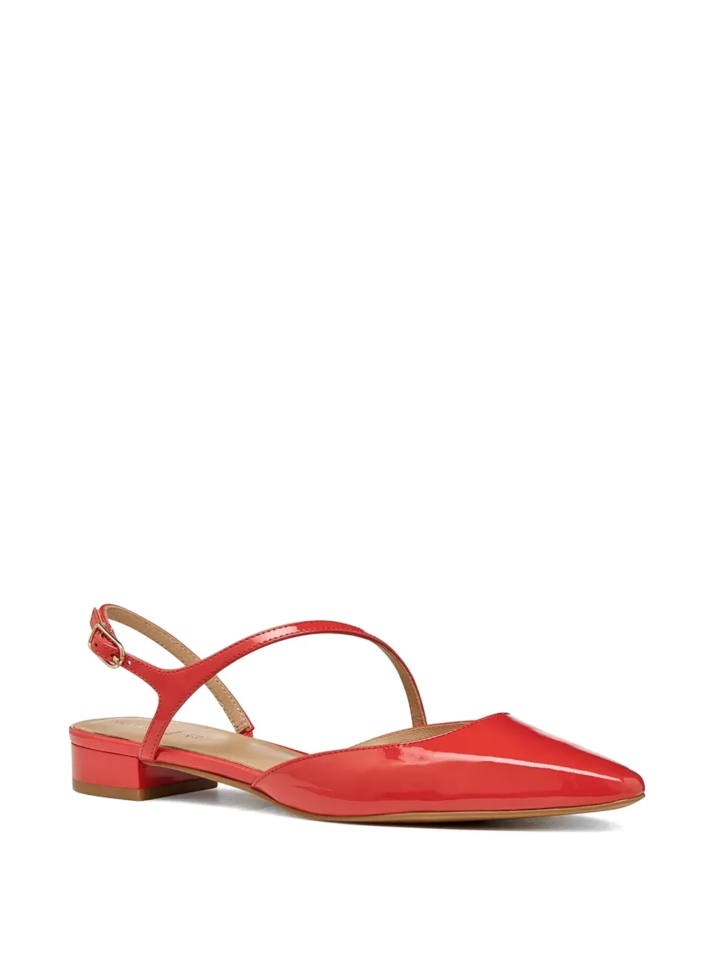 Geox 15 Giselda pointed-toe slingback pumps Rood