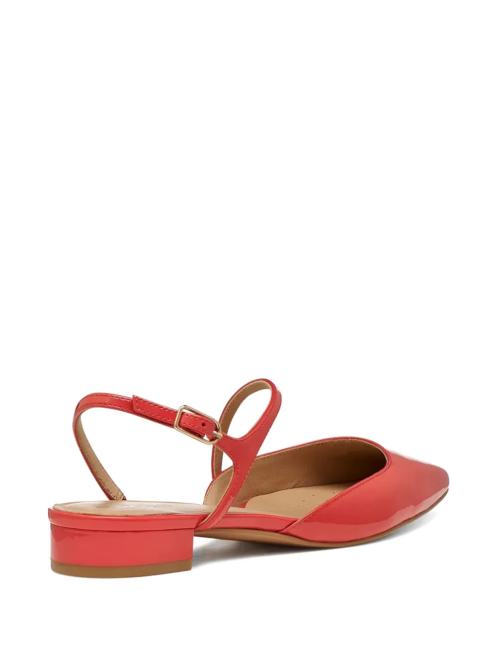 Geox 15 Giselda pointed-toe slingback pumps Rood