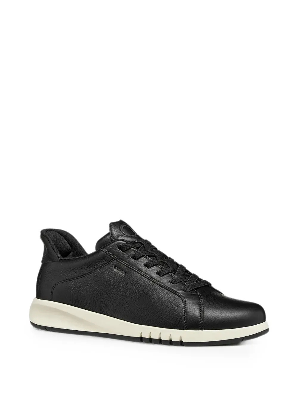 Geox Aerantis Plus leather lace-up sneakers Zwart
