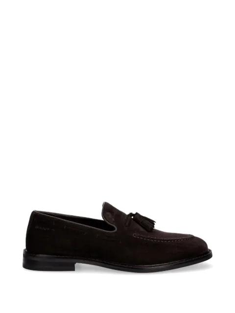Gant tassel suede loafers