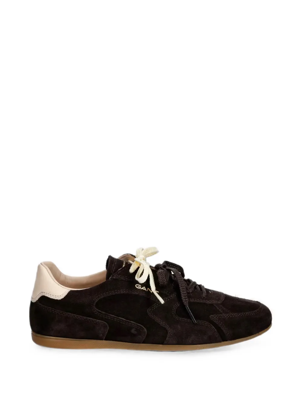 Gant Sperly suede sneakers Bruin