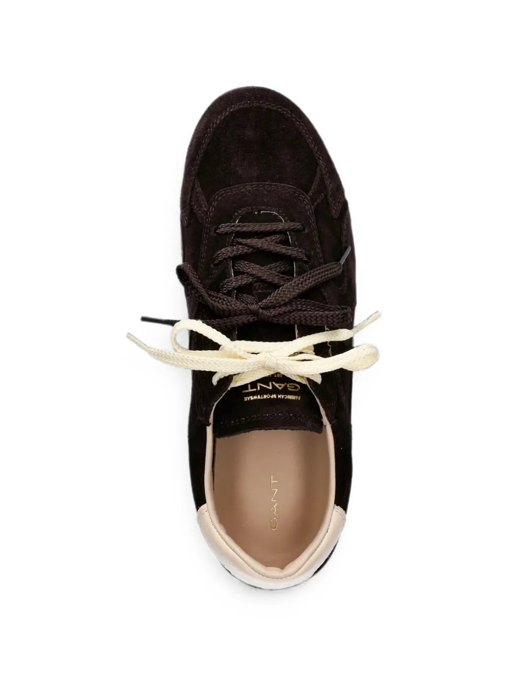 Gant Sperly suede sneakers Bruin