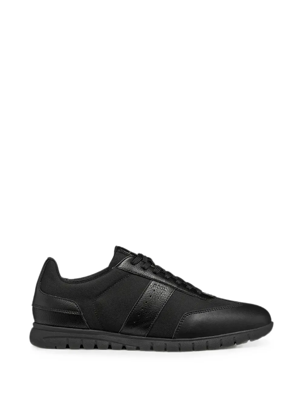 Geox Flextride zero panelled lace-up sneakers - Schwarz