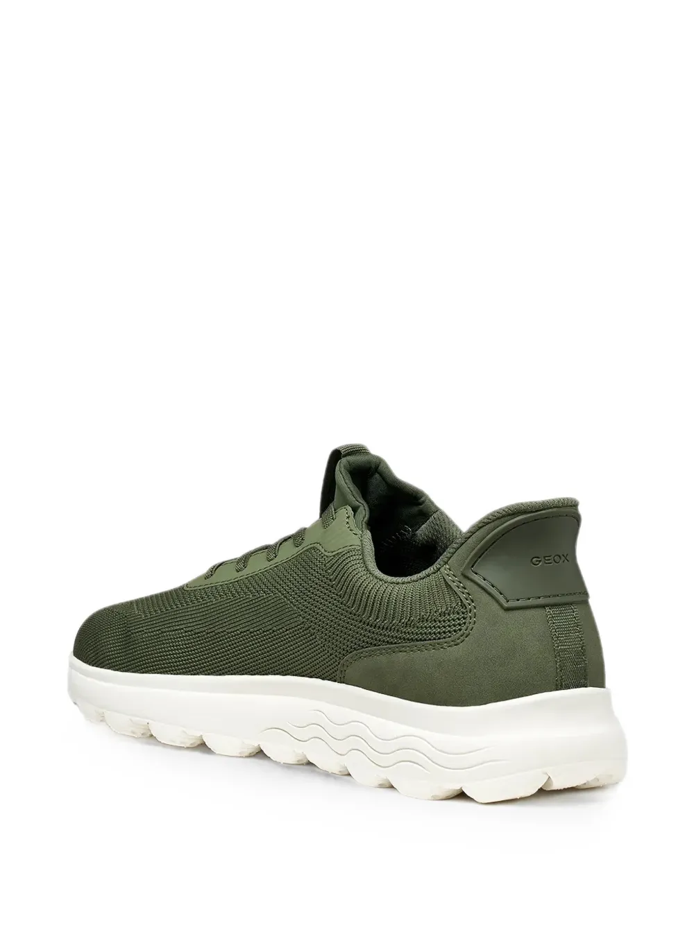 Geox Spherica Plus lace-up sneakers Groen