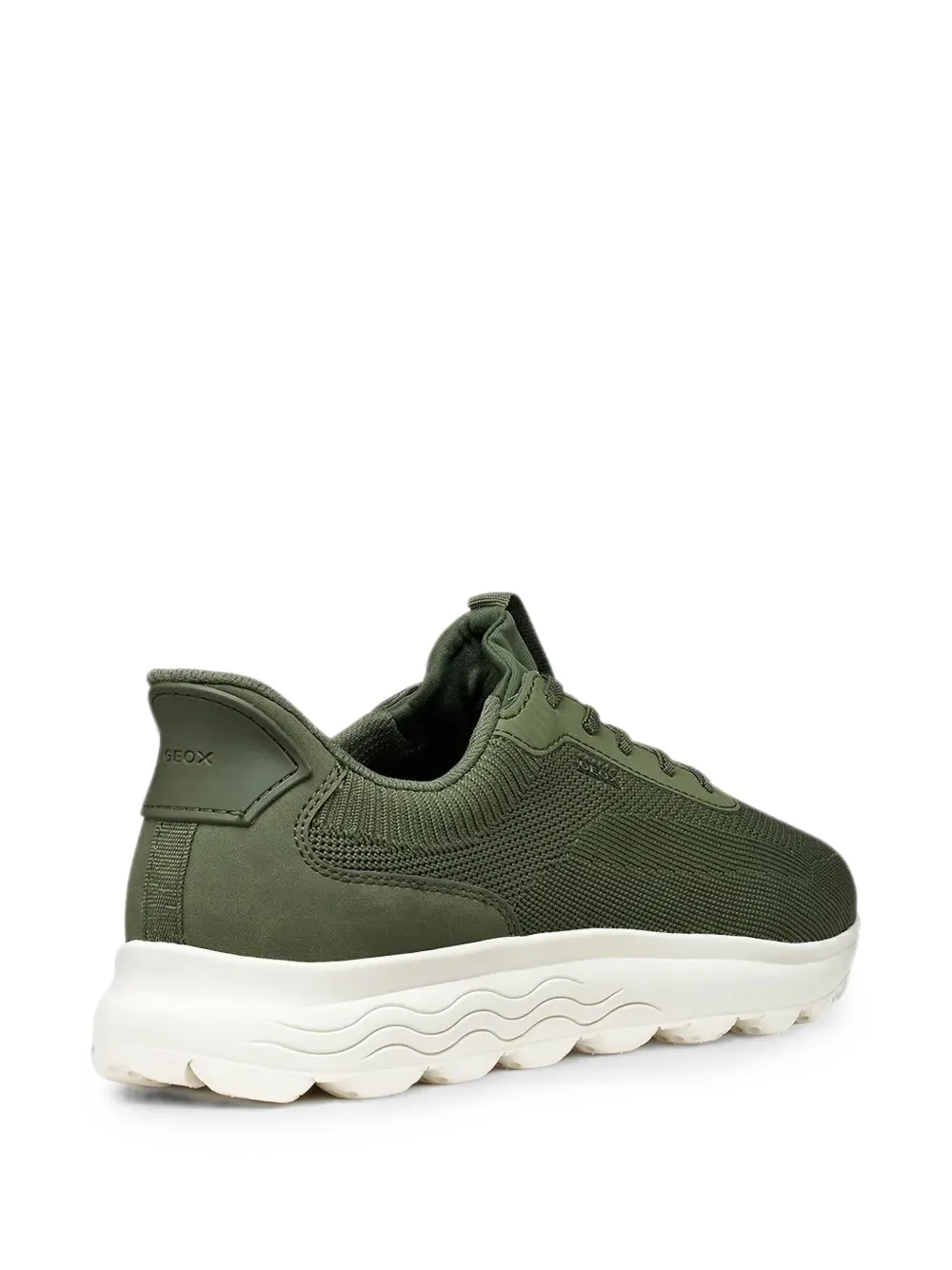 Geox Spherica Plus lace-up sneakers Groen