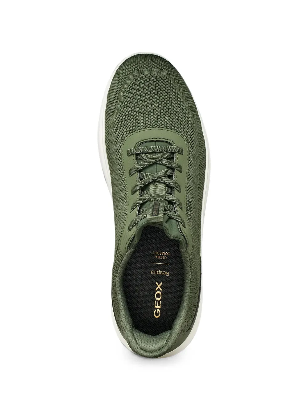 Geox Spherica Plus lace-up sneakers Groen
