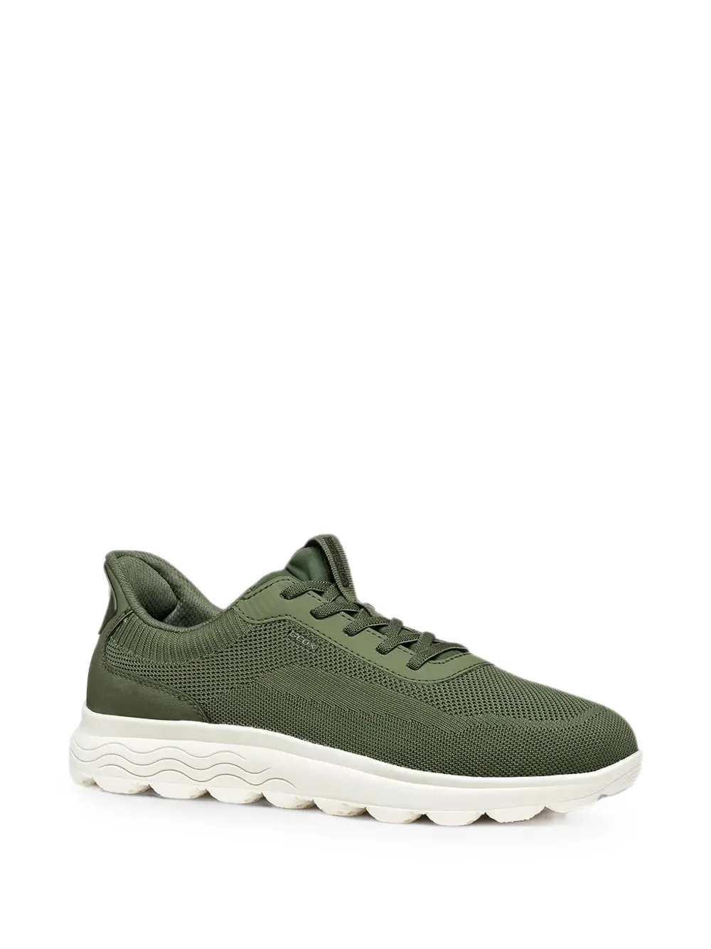 Geox Spherica Plus lace-up sneakers Groen