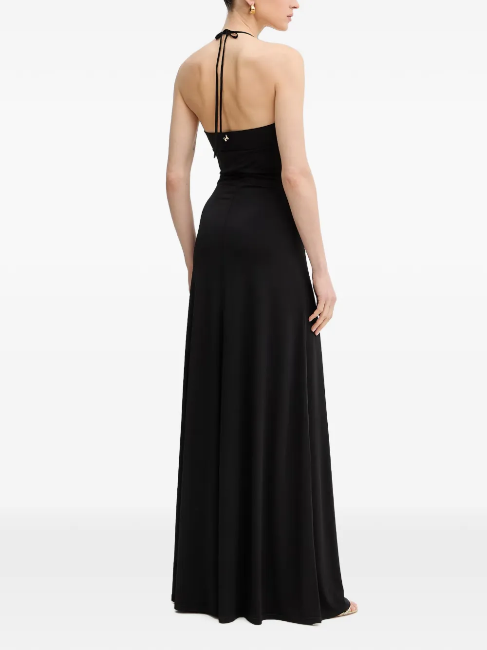 Silvian Heach Maxi-jurk met halternek Zwart