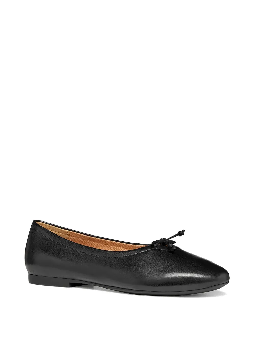 Geox New Palmaria bow-detail ballet flats Zwart