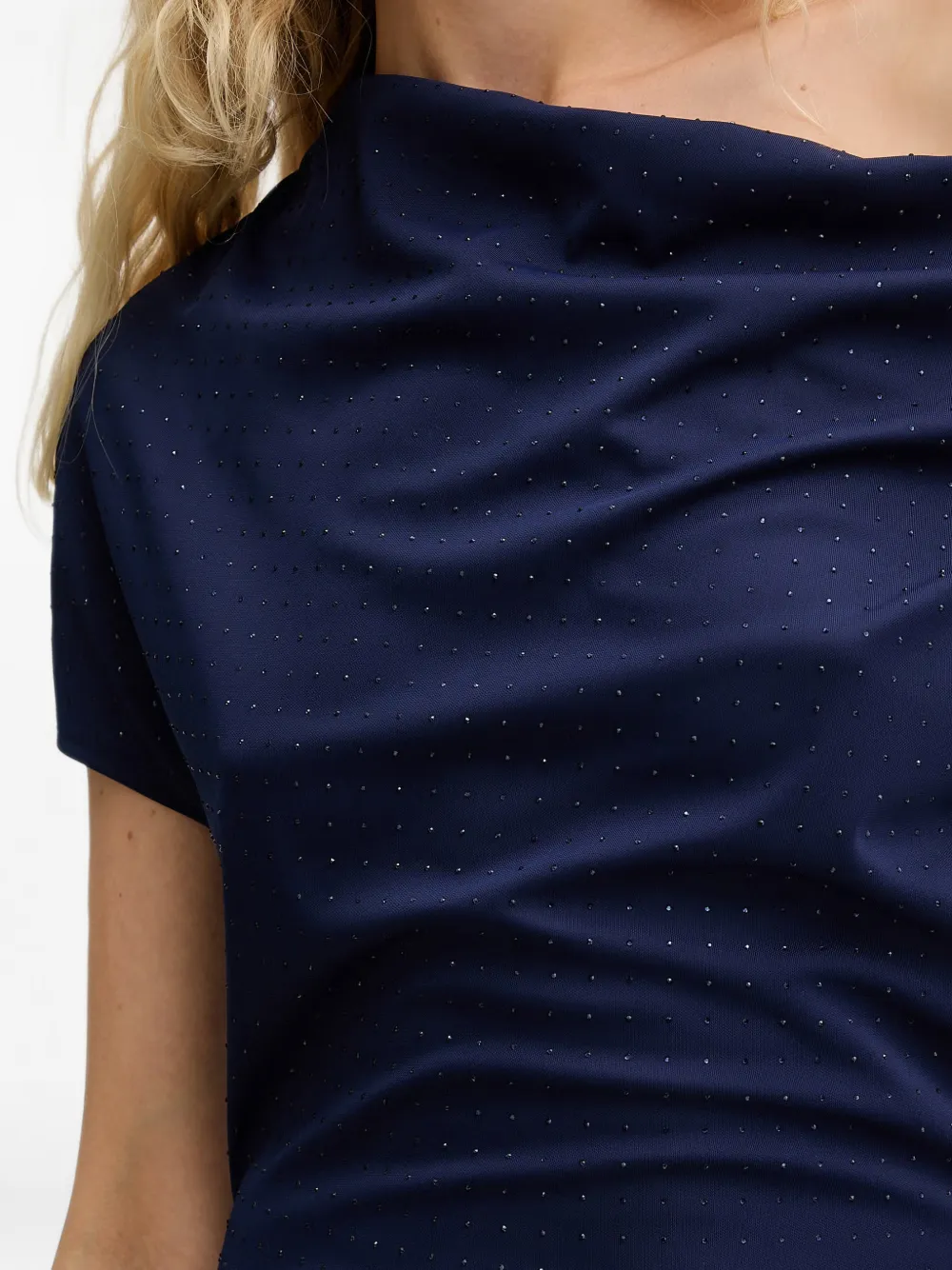 Silvian Heach Maxi-jurk verfraaid met kristallen Blauw
