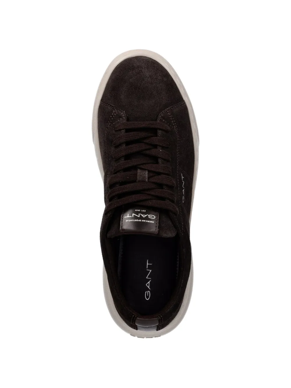 Gant Joree suede sneakers Bruin