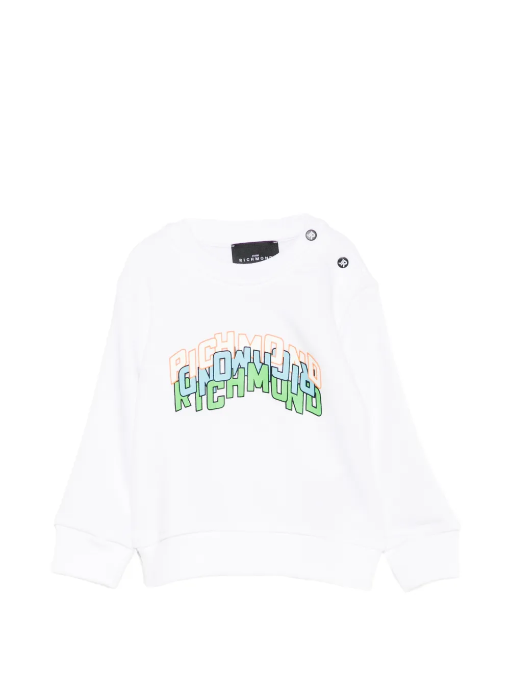 John Richmond Junior graphic-print sweatshirt - Bianco