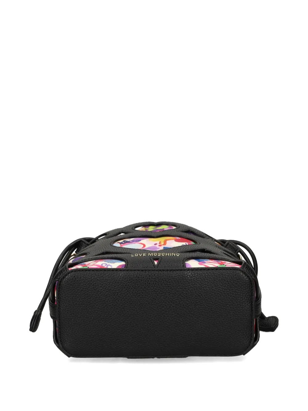Love Moschino Shopper met hart detail Zwart
