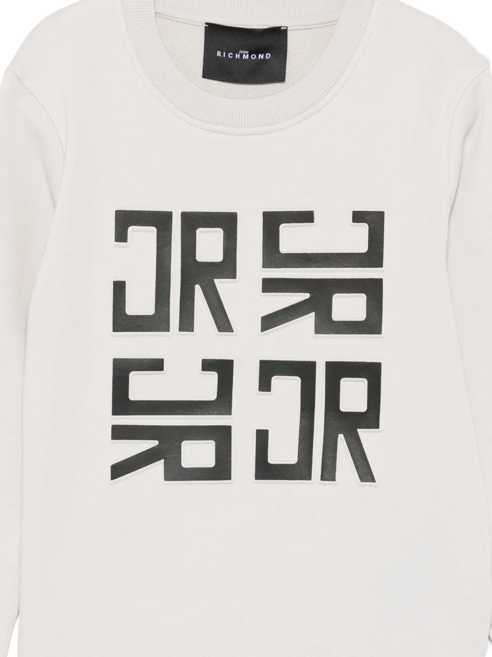 John Richmond Junior Sweater met ronde hals Beige