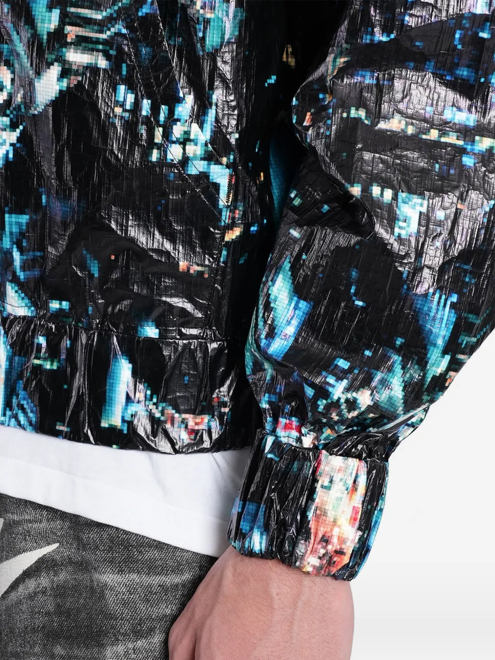 A BATHING APE Jack met capuchon en rits Zwart