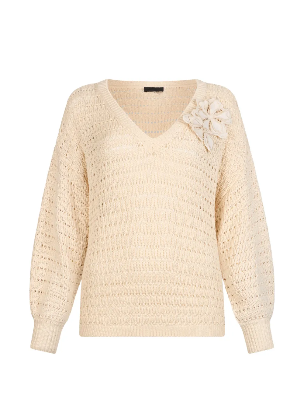 LIU JO V-neck sweater - Toni neutri