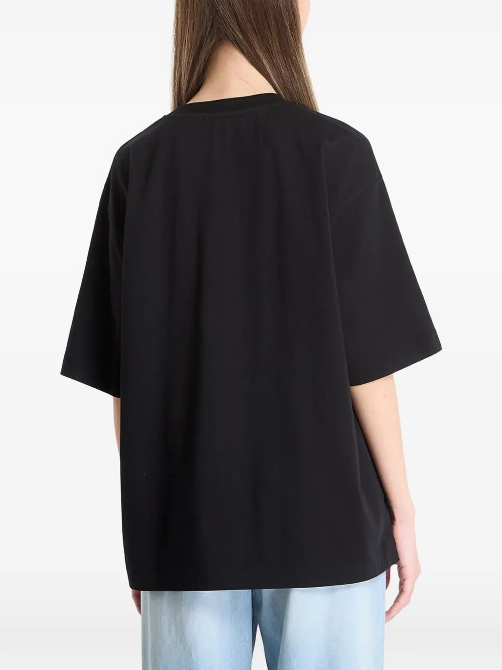 Off-White Skyline Skate T-shirt Zwart