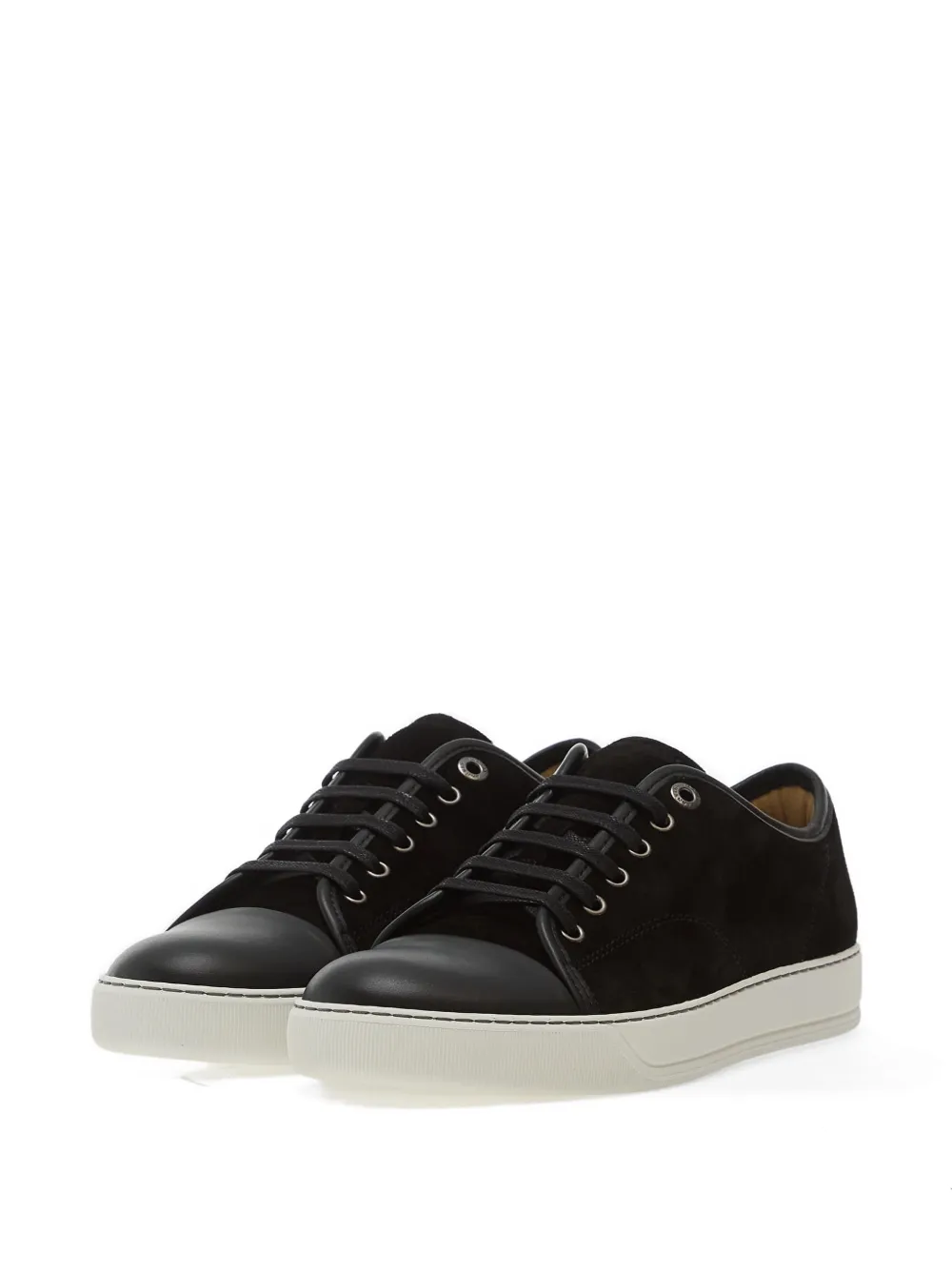 Lanvin DBB1 sneakers met vlakken Zwart