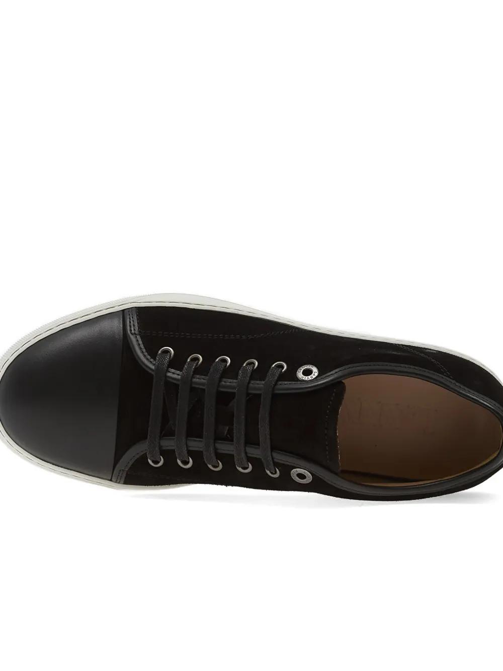Lanvin DBB1 sneakers met vlakken Zwart
