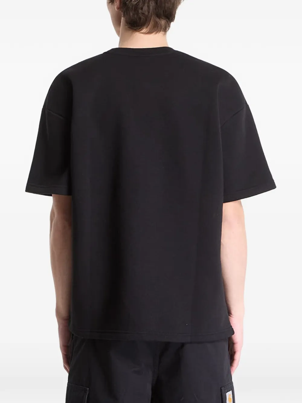 Reebok T-shirt met logodetail Zwart